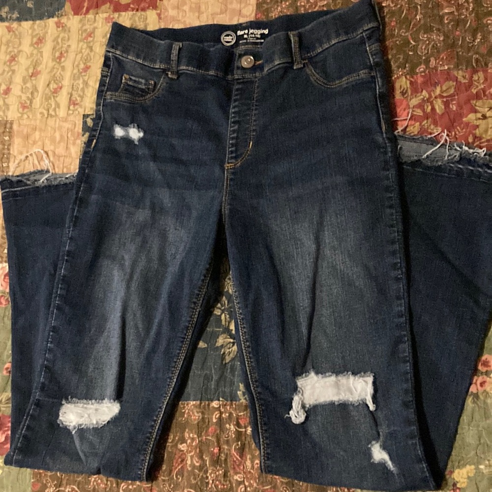 Wonder nation girls flare jegging size 14-16 like new